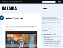 Tablet Screenshot of kazaxia.com